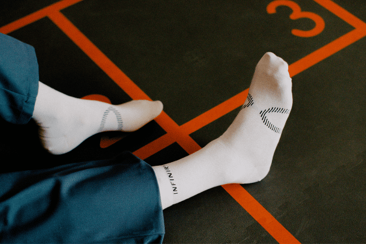 Where INFINIRI Functional Socks Fit into the Heel Comfort Routine