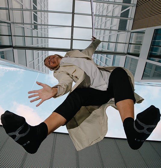 Wear INFINIRI Cushioning Footwear